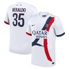 Maillot de Foot Paris Saint-Germain Lucas Beraldo 35 Exterieur 2024-25 Maillot de Foot Paris Saint-Germain Lucas Beraldo 35 Exterieur 2024-25